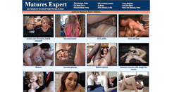 Desktop Screenshot of maturesexpert.com